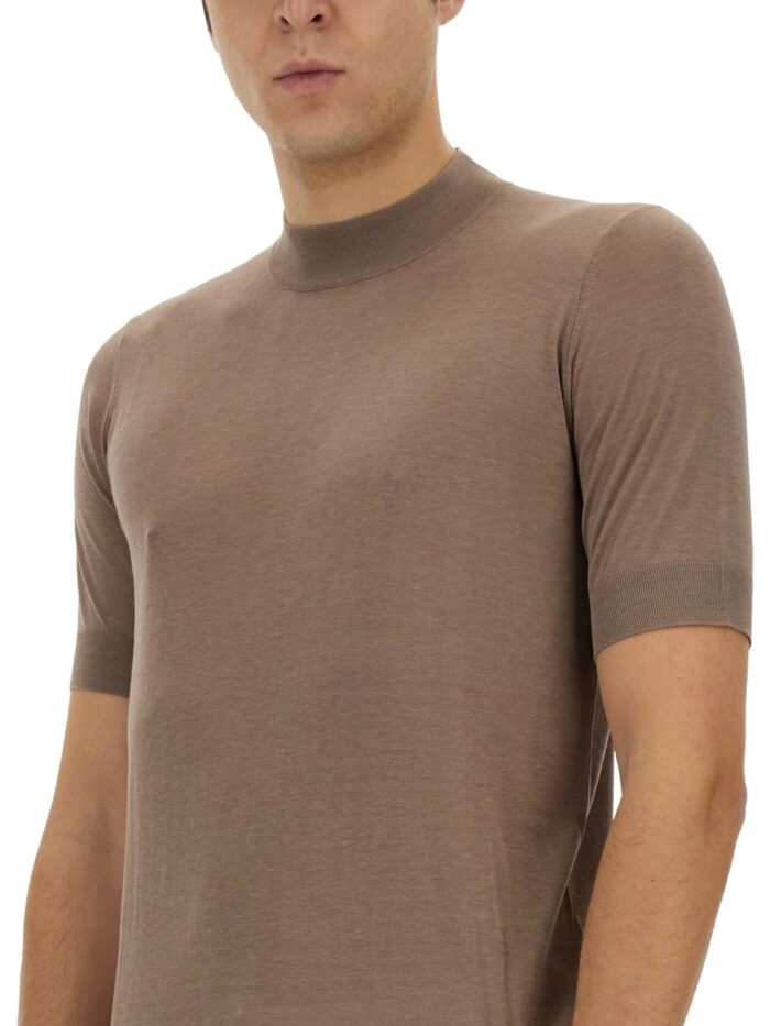 Brunello Cucinelli KNITTED T-SHIRT
