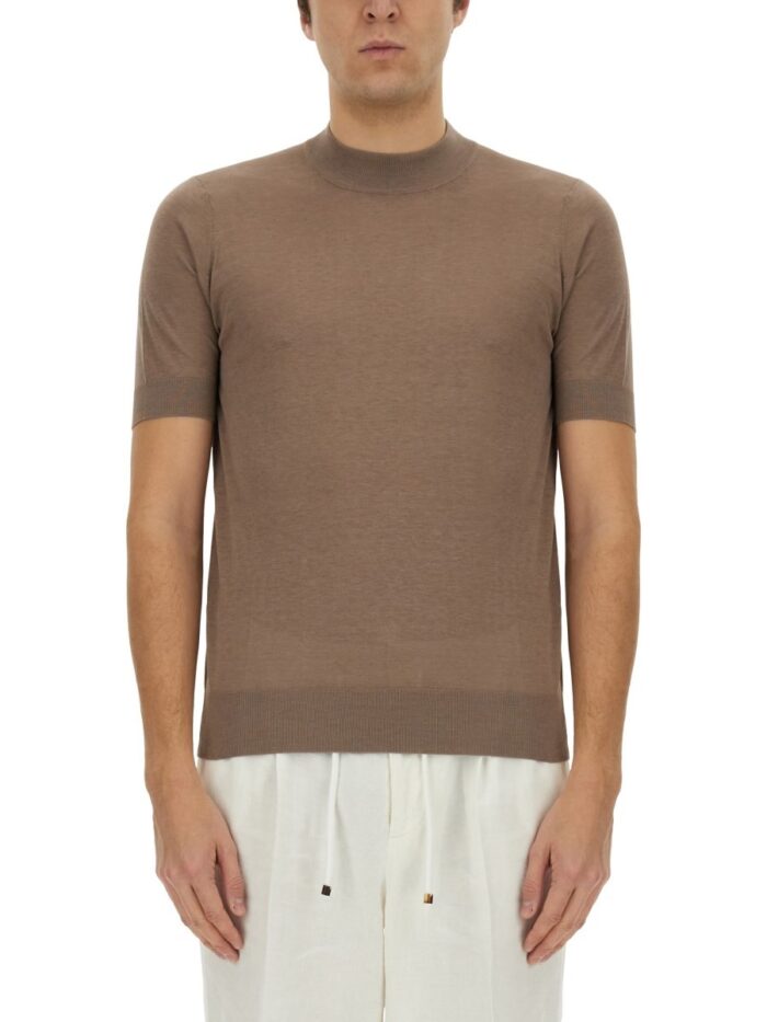 Brunello Cucinelli KNITTED T-SHIRT