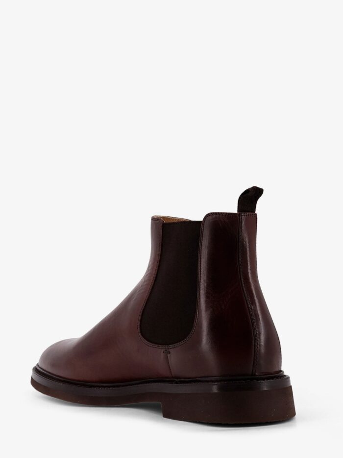 Brunello Cucinelli Leather Ankle Boots