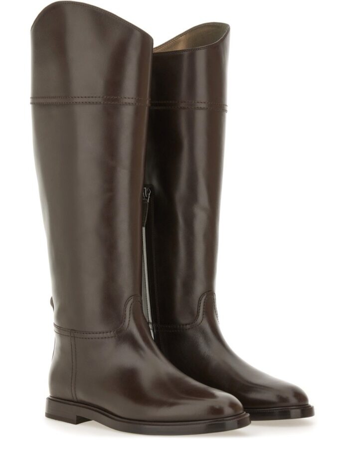 Brunello Cucinelli LEATHER BOOT