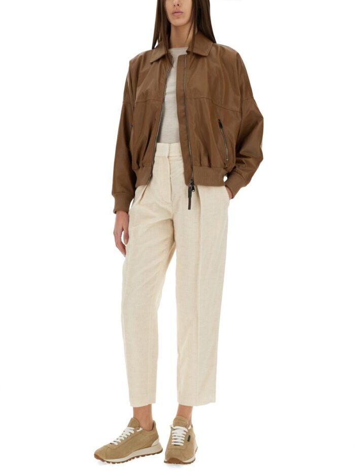 Brunello Cucinelli LEATHER JACKET