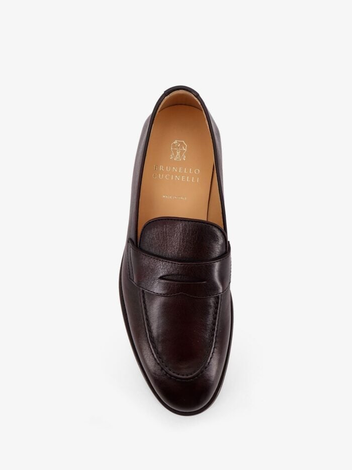 Brunello Cucinelli Leather Loafers