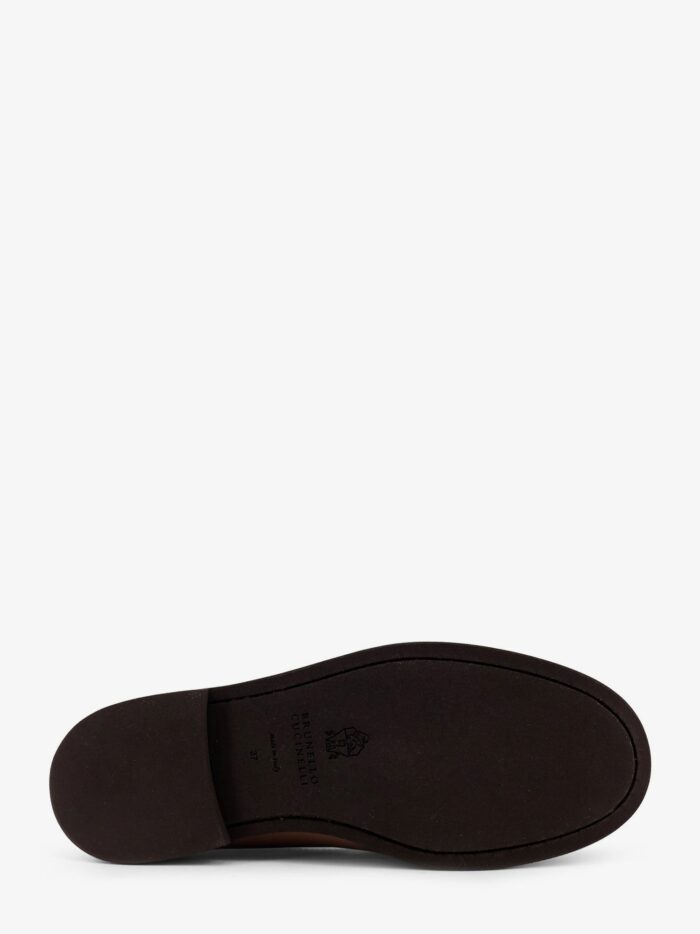 Brunello Cucinelli Leather Sabot Loafer