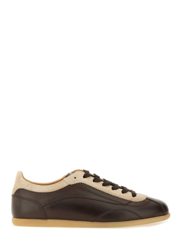 brunello cucinelli leather sneaker Brunello Cucinelli LEATHER SNEAKER