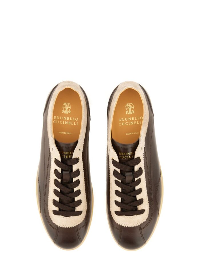 Brunello Cucinelli LEATHER SNEAKER