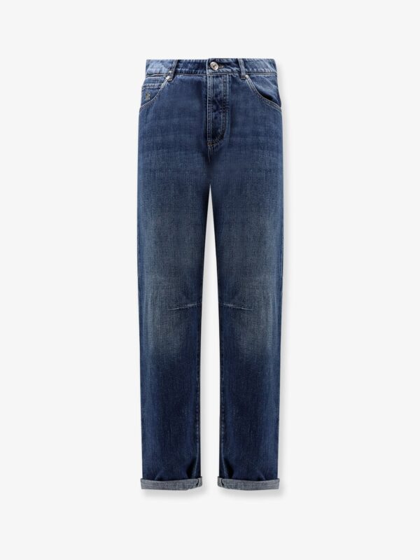 Brunello Cucinelli Leisure Fit Cotton Jeans