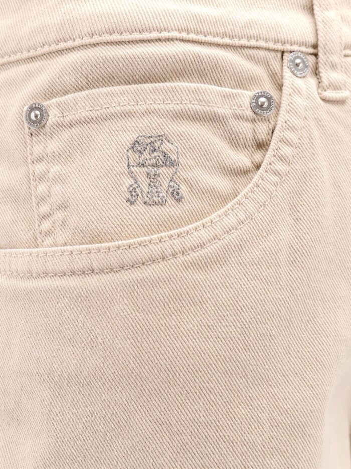 Brunello Cucinelli Leisure Fit Denim Trousers