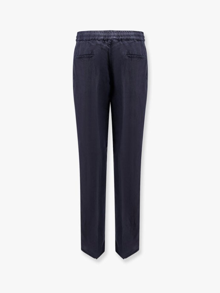 Brunello Cucinelli Leisure Fit Linen Trouser