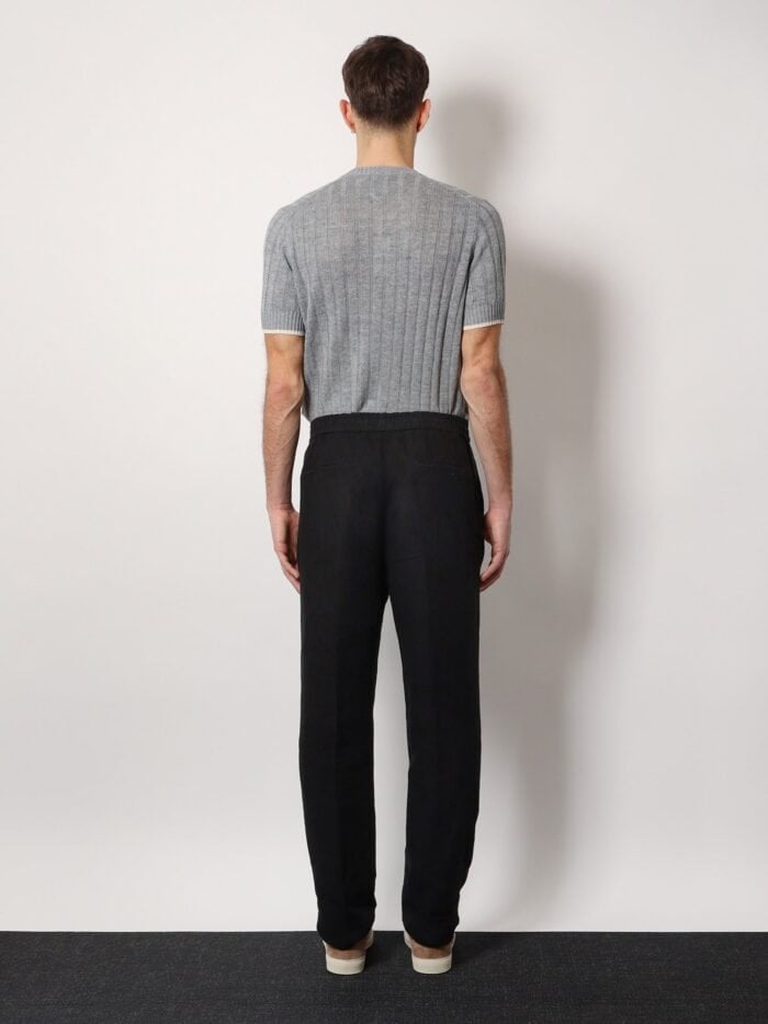 Brunello Cucinelli Leisure Fit Linen Trouser