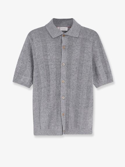 Brunello Cucinelli Linen And Cotton Blend Cardigan