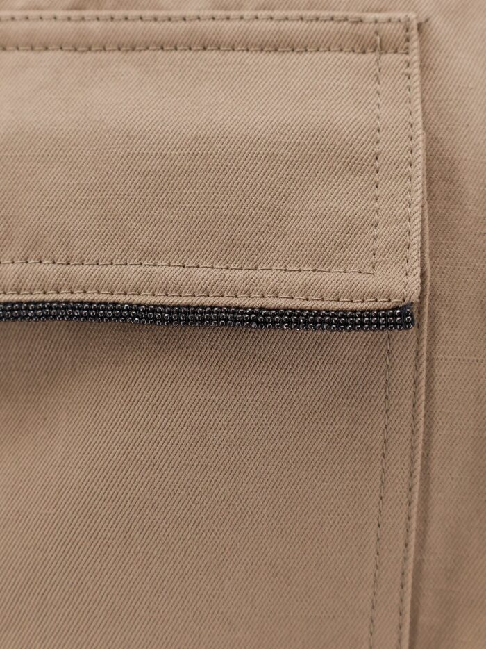 Brunello Cucinelli Linen And Cotton Blend Shirt