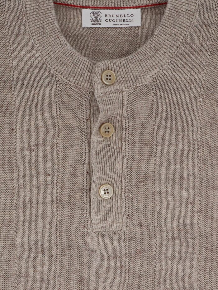 Brunello Cucinelli Linen And Cotton Blend Sweater
