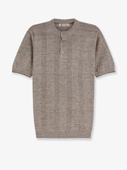 Brunello Cucinelli Linen And Cotton Blend Sweater