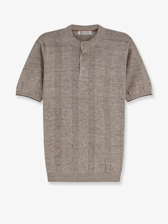 brunello cucinelli linen and cotton blend sweater Brunello Cucinelli Linen And Cotton Blend Sweater