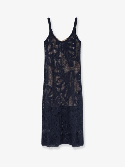 Brunello Cucinelli Linen And Cotton Dress