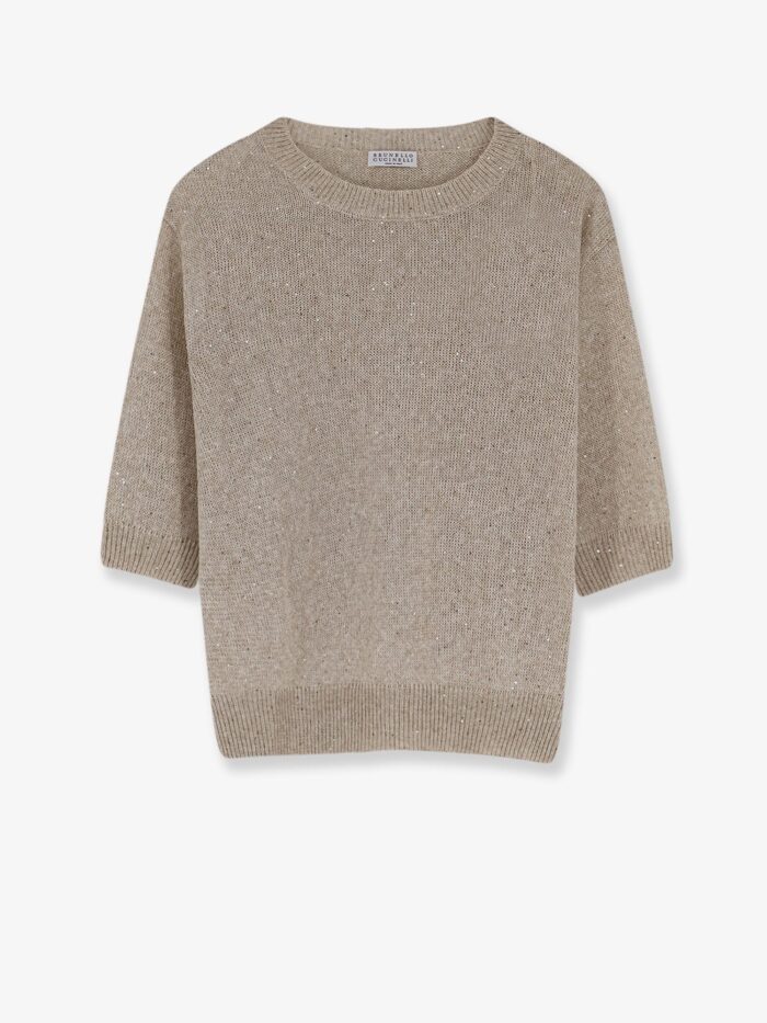 Brunello Cucinelli Linen And Cotton Sweater