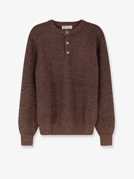 Brunello Cucinelli Linen And Cotton Sweater