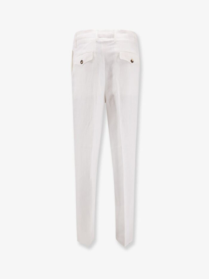 Brunello Cucinelli Linen And Cotton Trousers