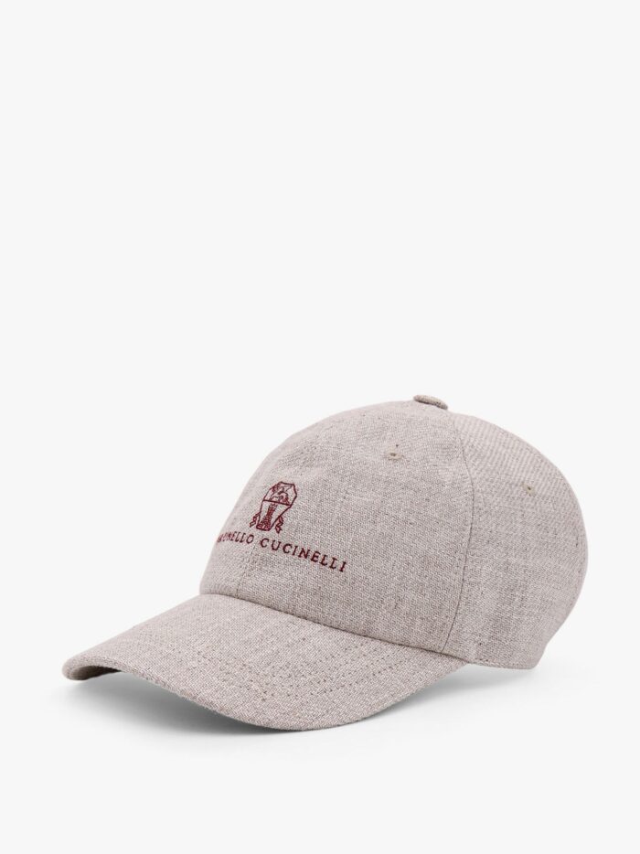 Brunello Cucinelli Linen Blend Hat