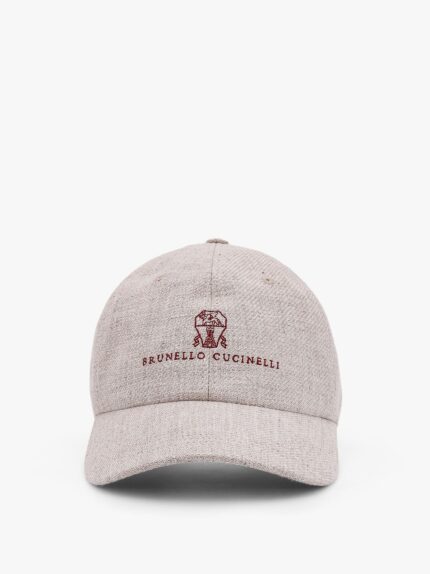 Brunello Cucinelli Linen Blend Hat