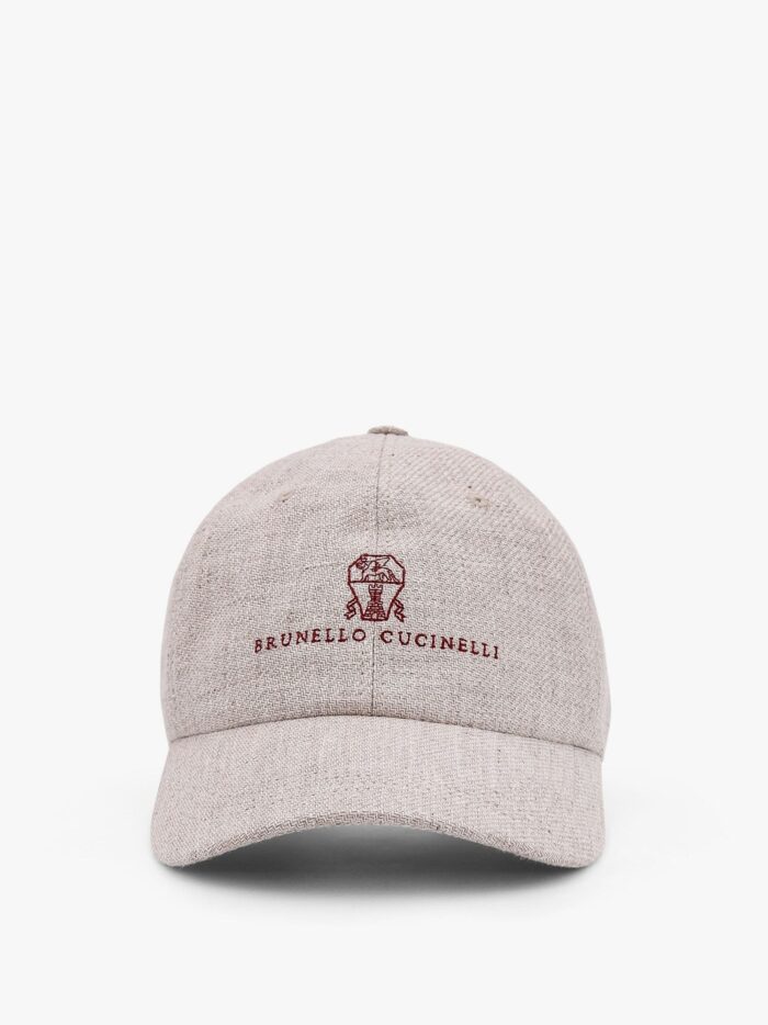 Brunello Cucinelli Linen Blend Hat