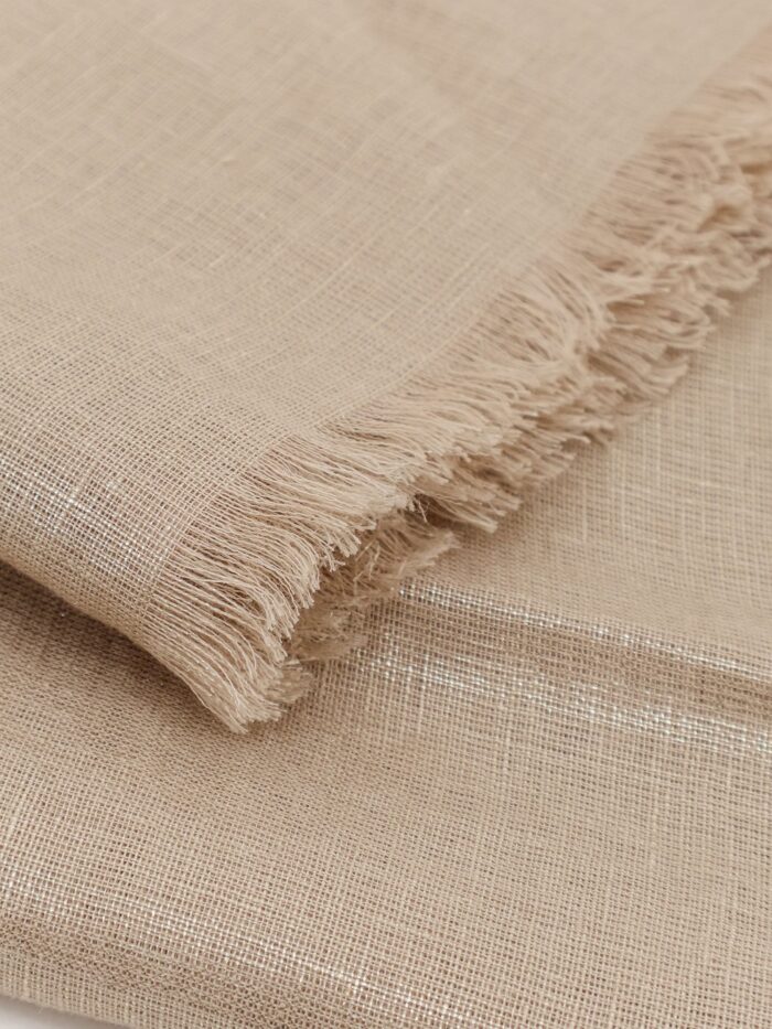 Brunello Cucinelli Linen Lurex Scarf