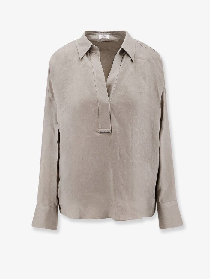 brunello cucinelli linen shirt Brunello Cucinelli Linen Shirt