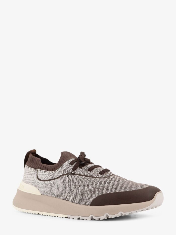 Brunello Cucinelli Low-Top Knitted Sneakers