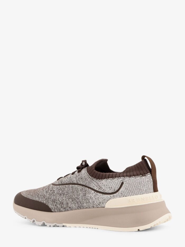 Brunello Cucinelli Low-Top Knitted Sneakers