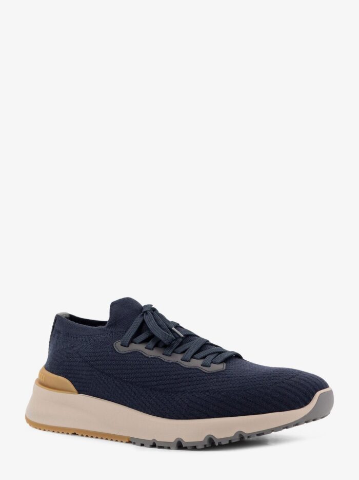 Brunello Cucinelli Low-Top Knitted Sneakers