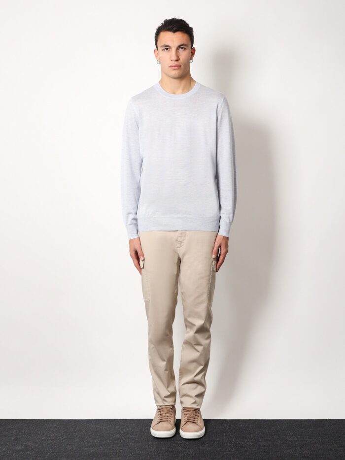 Brunello Cucinelli Mã©lange Cashmere, Silk And Linen Sweater