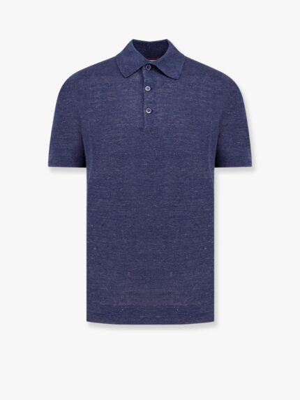 Brunello Cucinelli Mélange Cotton And Linen Polo Shirt