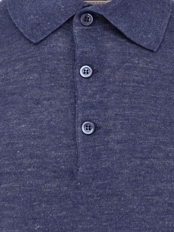 Brunello Cucinelli Mélange Cotton And Linen Polo Shirt