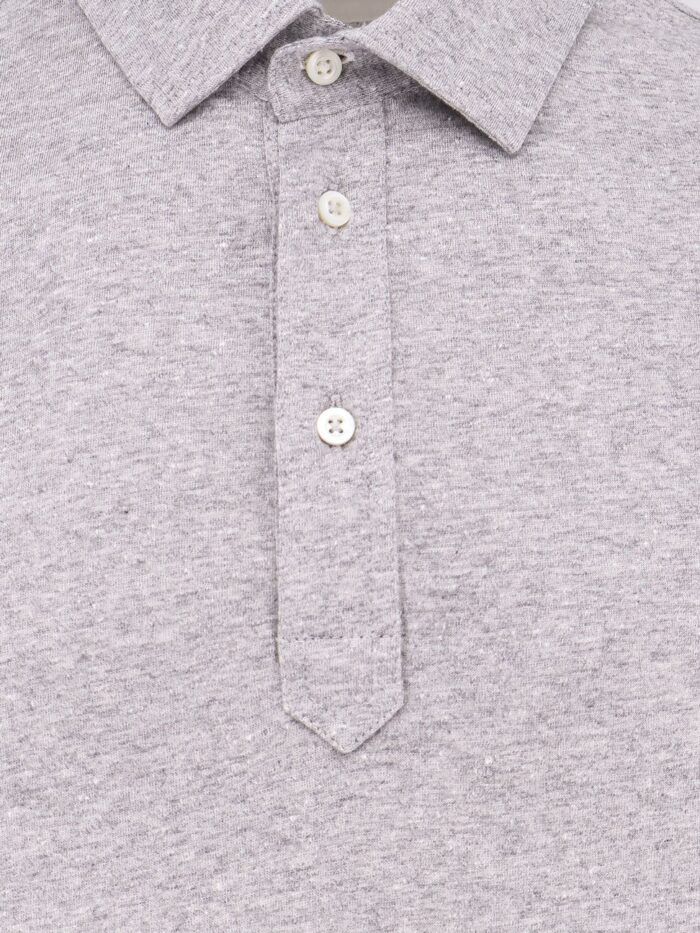 Brunello Cucinelli Mélange Linen And Cotton Polo Shirt