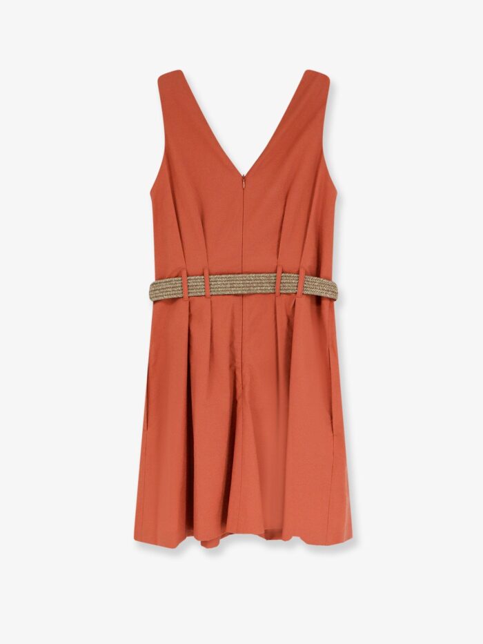 Brunello Cucinelli Mini Dress With Belt