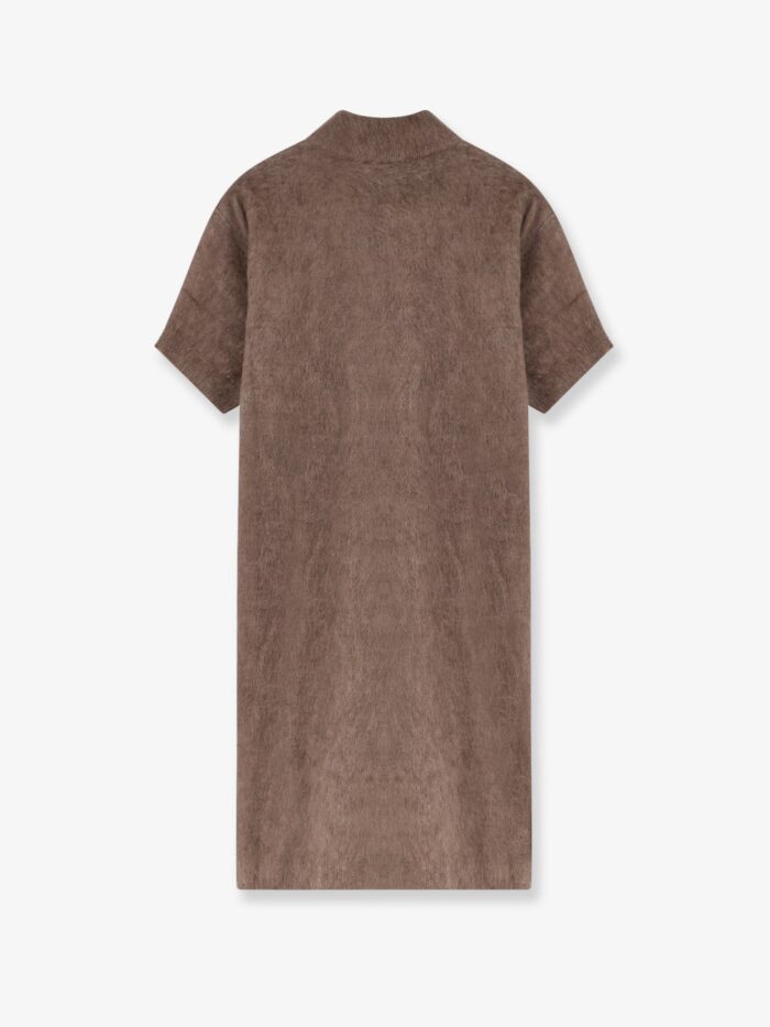 brunello cucinelli mohair and virgin wool dress with sequins Brunello Cucinelli Mohair And Virgin Wool Dress With Sequins