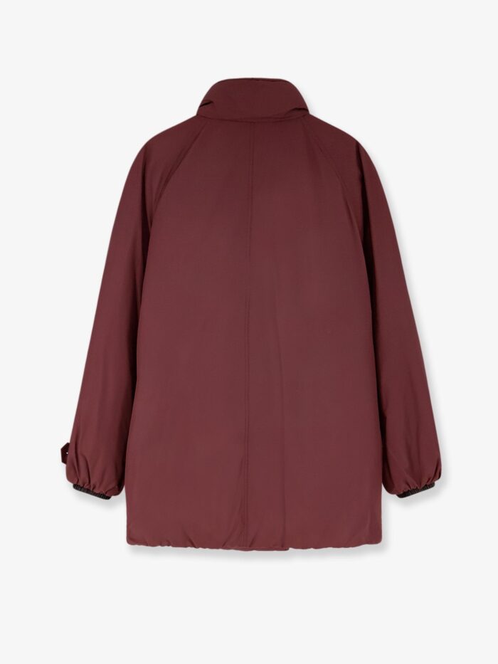 Brunello Cucinelli Nylon And Cotton Long Jacket