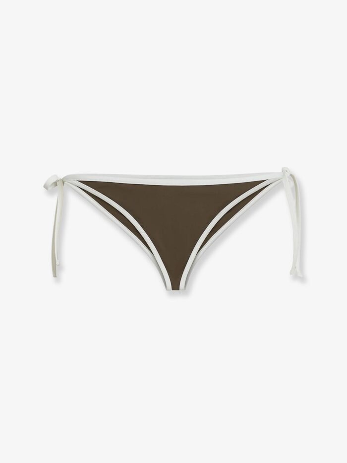 brunello cucinelli nylon bikini bottoms with contrasting profiles Brunello Cucinelli Nylon Bikini Bottoms With Contrasting Profiles