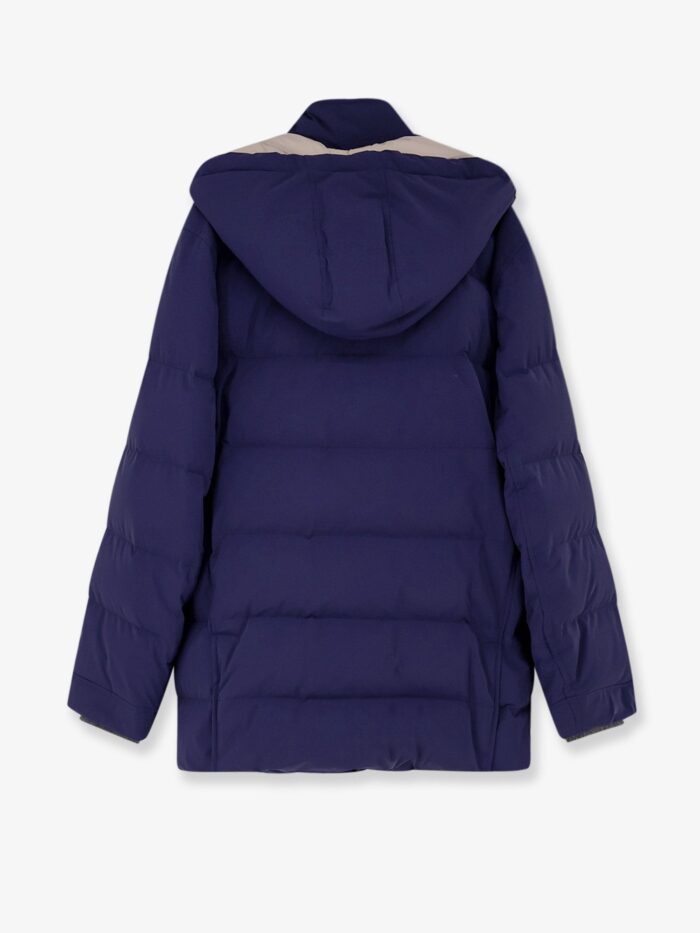 Brunello Cucinelli Nylon Down Jacket With Hood