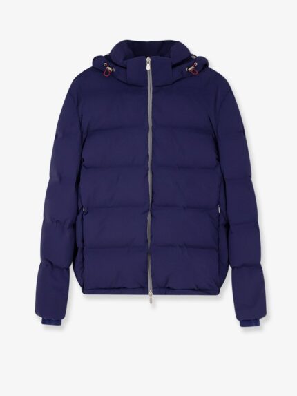Brunello Cucinelli Nylon Down Jacket With Hood