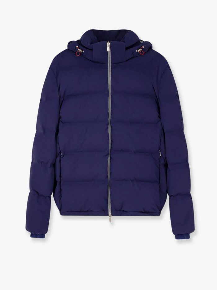 Brunello Cucinelli Nylon Down Jacket With Hood