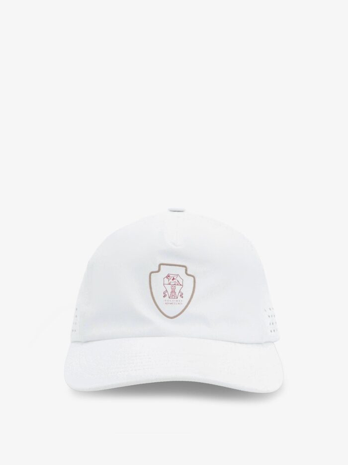 brunello cucinelli nylon hat with logo on the front Brunello Cucinelli Nylon Hat With Logo On The Front