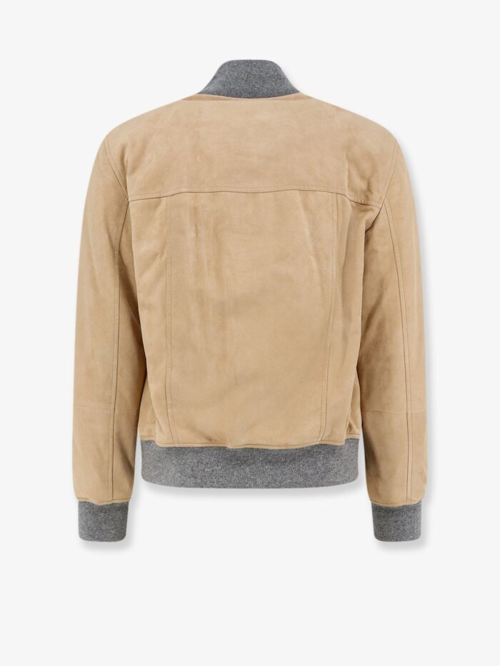 Brunello Cucinelli Padded Suede Jacket