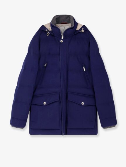 Brunello Cucinelli Padded Wool Jacket
