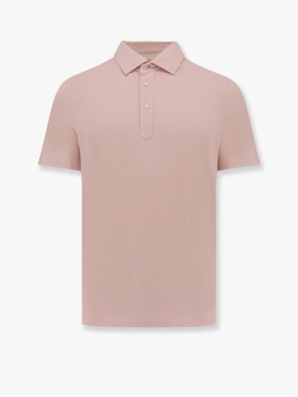 Brunello Cucinelli Piquet Cotton Polo Shirt