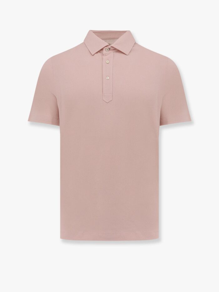 Brunello Cucinelli Piquet Cotton Polo Shirt