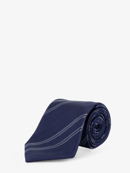 Brunello Cucinelli Regimental Motif Silk Tie