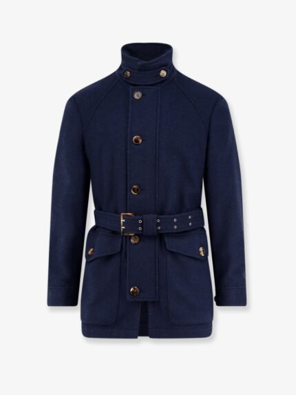 Brunello Cucinelli Saharan  Lightweight Water-repellent Cashmere Jacket