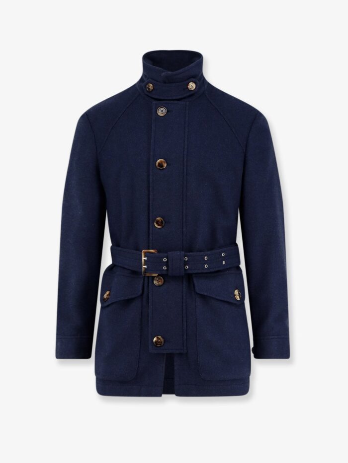Brunello Cucinelli Saharan  Lightweight Water-repellent Cashmere Jacket