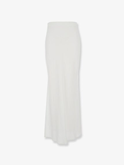 Brunello Cucinelli Satin Long Skirt
